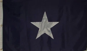 CONFEDERATE BONNIE BLUE FLAG - SEWN STAR - 600D 2-Ply QUALITY OUTDOOR DIXIE - Picture 1 of 7