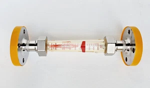 GEMU 857 R25D 82214 744 1600 Variable Area Flow Meter, Stainless Steel #NEW - Picture 1 of 5