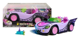 Monster High Ghoul Mobile Open Top Vehicle fits Two 12" Dolls New in Box - Picture 1 of 1