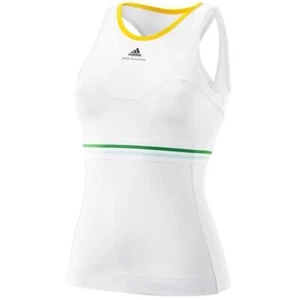 Adidas Stella-McCartney Girl's ASMC Tank Tennis-Barricade White - Picture 1 of 5