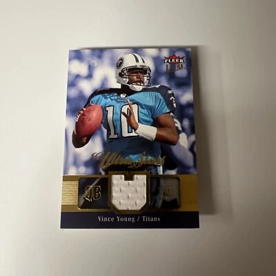 2007 Fleer Ultra - Ultra Stars Memorabilia #US-VY Vince Young (MEM) - Image 1 of 2