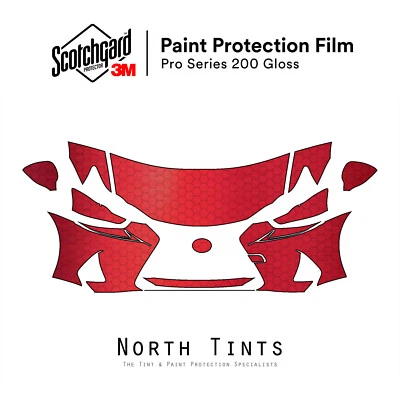 Lexus IS 2017-2020 Serie 3M Pro Película de Protección de Pintura Precortada Sujetador Transparente Kit PPF Foto 1 de 4