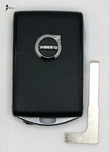 Single OEM Volvo Black Keyless Entry Smartkey USED UNCUT YGOHUF8423MS - Picture 1 of 2