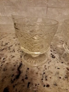 Big Top Peanut Butter Hazel Atlas Gothic Goblet 8oz Sherbet Dish-7 - Picture 1 of 3