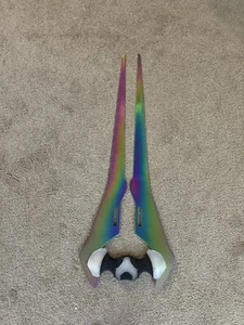 NEW HALO TITANIUM COLOR FULL SIZE COVENANT ENERGY PLASMA SWORD PROP W/ PLAQUE - Picture 1 of 1