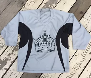 NHL Los Angeles Kings Hockey Adulto Senior Corona Logo Maglia XS Xs - Picture 1 of 8