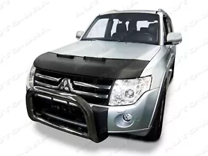 CAR HOOD BRA fit Mitsubishi Montero Pajero Shogun since 2006 NOSE FRONT MASK - Picture 1 of 4
