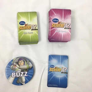 Scena Disney It? 2a Ed Family Trivia Gioco Ricambi Adulti Bambini Buzz Cards SOLO - Foto 1 di 5