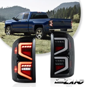 Luces traseras LED VLAND para Chevy Silverado 1500 2500 3500 2014-2018 con animación - Imagen 1 de 17