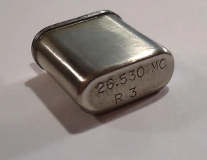 HC-6/U - 26,5300 MHz CB Radio Crystal - 0,050 pinów - Johnson - R-3 - Zdjęcie 1 z 2