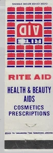 Cubierta vacía Unstruck Rite Aid Health & Beauty Aids FS Matchbook - Imagen 1 de 3