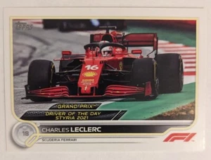 2022 Topps Formula 1 Chrome Base 180 Charles Leclerc - Scuderia Ferrari - Picture 1 of 1