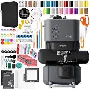 Brother Skitch PP1 4" x 4" Stickmaschine mit 200+ Zubehörset - Bild 1 von 24