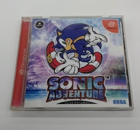 Sonic Adventure Dreamcast game Japan W2