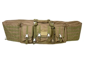 Voodoo Tactical 46" Double Rifle Bag Molle OD Green UVP 189 $ Carry 2 Guns - Bild 1 von 19