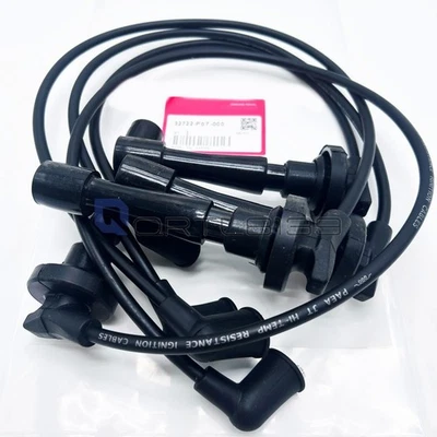 4x Spark Plug Wire Set for Honda Civic 1992-2000 Civic del Sol 1993-1995 Acura - Imagem 1 de 4