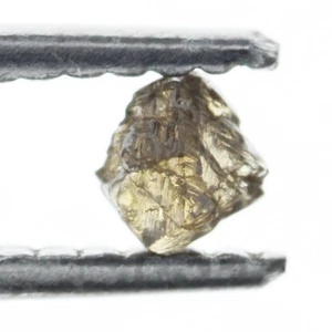Octahedron 3.76X3.67X2.90MM Natural Loose light brown 0.32 carat Rough Diamond - Picture 1 of 2