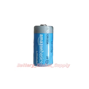CR123A Amazonbasics Rechargeable Battery CR17345 for Camera and Water Meter 3V - Picture 1 of 6