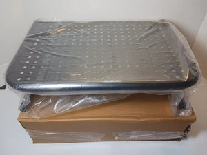 Mind Reader Monitor Stand, Ventilated Laptop Riser Desktop Organizer Metal Black - Picture 1 of 10