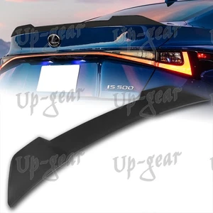 For 2021-2025 Lexus IS350 IS500 W-Power Black Rear Trunk Duckbill Spoiler Wing - Picture 1 of 6