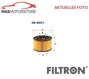 MOTOR ÖLFILTER FILTRON OE665/1 P FÜR LTI TX 2.4 TDI 2.4L 66KW - Bild 1 von 5