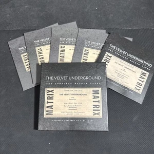 THE VELVET UNDERGROUND COMPLETE MATRIX TAPES 4 CD BOX SET COMPLETE CLEAN - Picture 1 of 14