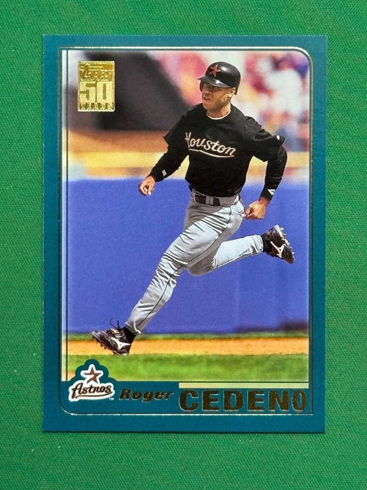 2001 Topps Series 1 Base de Beisebol #1 - 200 ESCOLHA SEU CARTÃO COMPLETE SEU CONJUNTO - Imagem 1 de 1