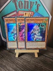 3 X Ghost Reaper & Winter Cherries - MP22-EN256 - Súper Raro - 1ª Edición - YuGiOh - Imagen 1 de 13