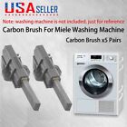 5 Pairs Motor Carbon Brush For BWD71453WUK BWE71452KUKN Washing Machine
