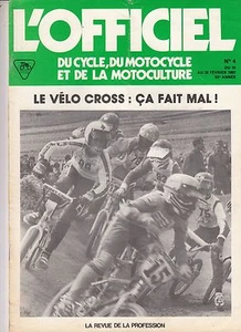 L'OFFICIEL DU CYCLE, DU MOTOCYCLE ET DE LA MOTOCULTURE N° 4 / 1982 - Imagen 1 de 2
