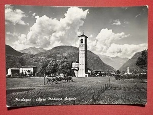 Cartolina - Morbegno - Chiesa Madonna Assunta - 1956 - Bild 1 von 2