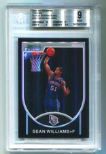 2007-08 Bowman Chrome Sean Williams Black Refractors 80/199 Rookie Card #155