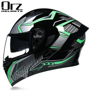 DOT Modular Motorcycle Bluetooth Helmet Full Face Dual Visor Flip Up Moto Helmet - Picture 1 of 65
