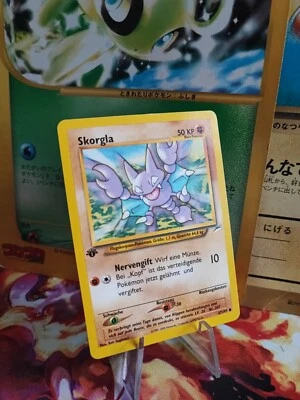 Pokemon Karte Card Skorgla Gligar Neo Destiny 1. Edition Deutsch Wotc NM+ - Bild 1 von 4