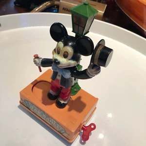 MICKEY MOUSE Toy Vintage Disney Rare Tap Dance JAPAN 1980's Disney Celluloid - Picture 1 of 10