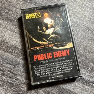 Public Enemy Yo! Bum Rush the Show RARE Rap Cassette Nwa Dre Wu Tang Eazy Rakim - Picture 1 of 5