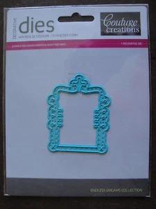 NEU Couture Creations TAGEBUCHANHÄNGER dekorative Stanzformen Endless Dreams Kollektion - Bild 1 von 3