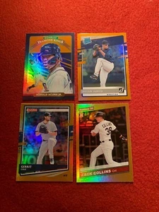 2020 DONRUSS BASEBALL RETAIL EXCLUSIVE ORANGE HOLO *U-PICK* ACUNA COLE DEVERS - Picture 1 of 1