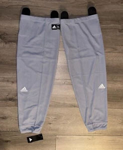Adidas Pro Stock Mystic grau weiß Hockeysocken Herren XL DX0966 - Bild 1 von 4