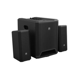 LD Systems DAVE 10 G4X Compact 2.1 Speaker Sound System w 10" Subwoofer