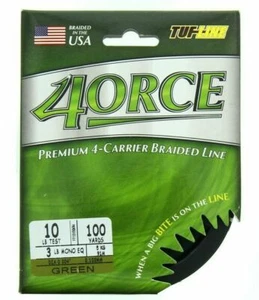Tuf-Line 4Orce Premium 4-Carrier Ultimate Strength Braided Fishing Line - Picture 1 of 3