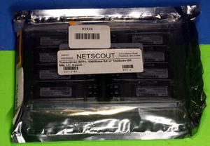 Pack of 8 321-2185 NETSCOUT SFP+ transceiver module 10GigE 10GBase-SR 10GBase-SX - Picture 1 of 1