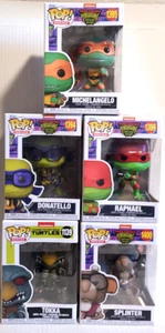 Lot of 5 Funko Pop Movies Teenage Mutant Ninja Turtles Meyham - No Box Damage - Picture 1 of 5