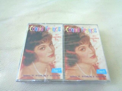 Connie Francis 2-Cassette 40 Legendary Hits (1996 PolyGram) Nuevo Sellado Foto 1 de 4