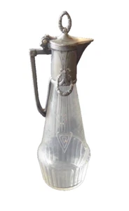 WMF Aiguière art nouveau jugendstil petit carafe à vin decanter huile deco jug - Imagen 1 de 5