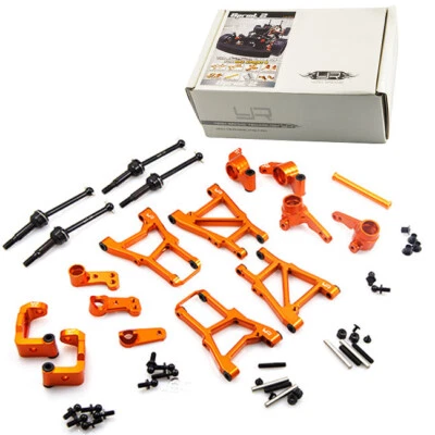 NEW Yeah Racing SPT2-S01OR Aluminum Essential Conversion Kit Orange for HPI - Image 1 of 3