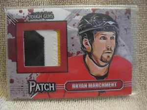 2024 President's Choice Tough Guys Patch /4 Bryan Marchment #P-32 Patch Calgary - Picture 1 of 2