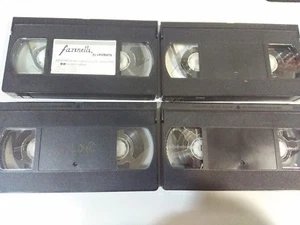 LOTE 2 - 4 X VHS CINTAS DE VIDEO ORIGINALES GRABADAS - PARA REGRABAR ENCIMA - Imagen 1 de 4