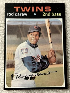 1971 Topps #210 Rod Carew Twins HOF. Ungraded Near Mint. Zwillinge Hervorragend!!! - Bild 1 von 7