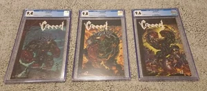 CREECH #1 #2 #3 COMPLETE SET CGC 9.8 9.6 9.4 IMAGE COMICS GREG CAPULLO RARE - Picture 1 of 7